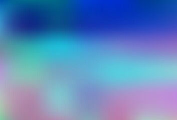 Light BLUE vector modern bokeh pattern.