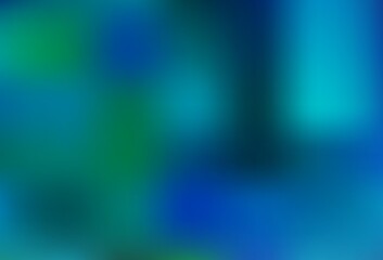 Light BLUE vector blurred bright background.