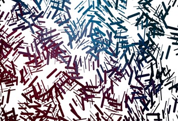 Dark silver, gray vector template with repeated sticks.