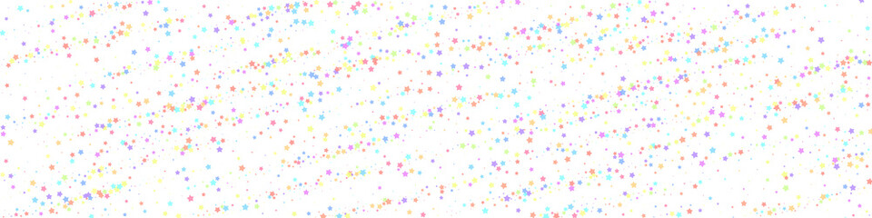 Festive lovely confetti. Celebration stars. Colorf