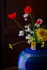 vaso di fiori di campo