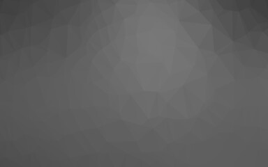 Fototapeta premium Dark Silver, Gray vector blurry triangle texture.