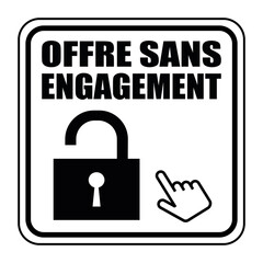 Logo offre sans engagement.