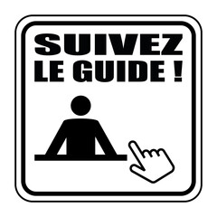 Logo suivez le guide.