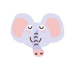 cute elephant face