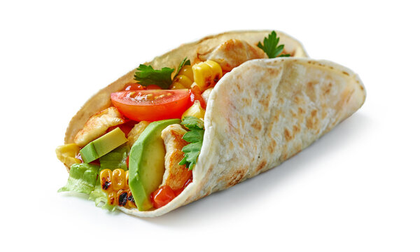 mexican food taco - Powered by Adobe