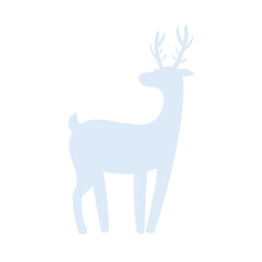deer horned animal