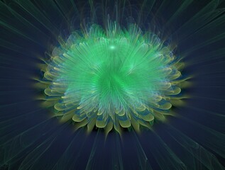 Imaginatory fractal abstract background Image