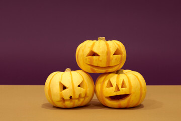 Mini abóboras. Mini pumpikins