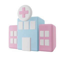 Hospital - 3D Health Care Illustration Pack