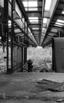 abandoned building