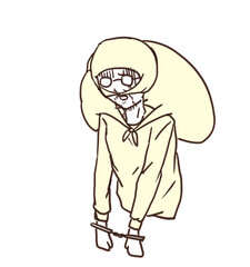 捕まった泥棒