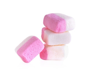 marshmallow isolated on white background