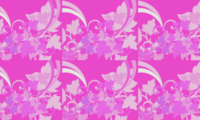 a background collection of floral motifs