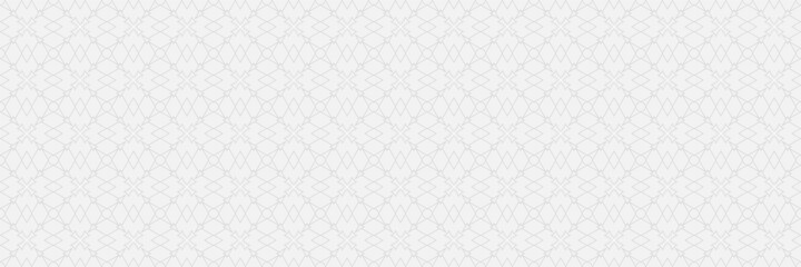 Light background pattern with gray abstract ornament on white background. Seamless background for wallpaper, textures. Vector illustration.