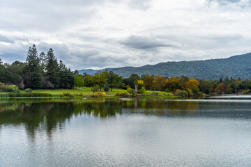  Vasona Lake Park Fall Colors, Los Gatos California