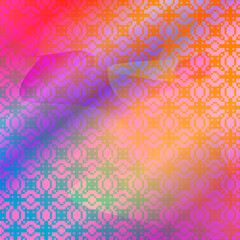 abstract rainbow gradient background with pattern