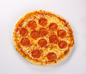 Italian traditional Pizza with pepperoni
