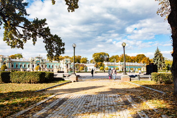 Mariinskyi Palace - the official ceremonial residence of the President of Ukraine in Kyiv.
