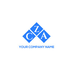 CZA letter logo design on black background. CZA creative initials letter logo concept. CZA letter design. 
 - obrazy, fototapety, plakaty