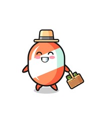 candy herbalist character searching a herbal