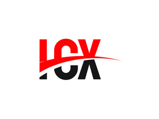ICX Letter Initial Logo Design Vector Illustration
