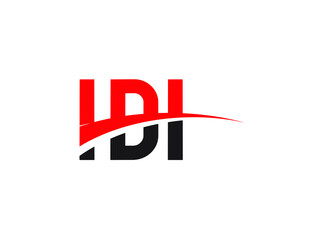 IDI Letter Initial Logo Design Vector Illustration