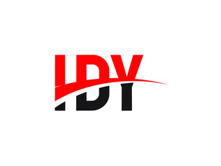 Fototapeta premium IDY Letter Initial Logo Design Vector Illustration