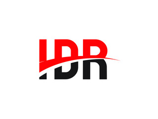 Obraz premium IDR Letter Initial Logo Design Vector Illustration