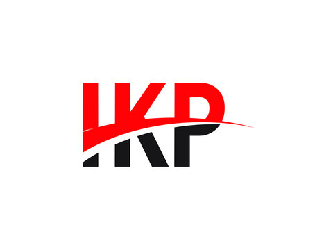 IKP Letter Initial Logo Design Vector Illustration