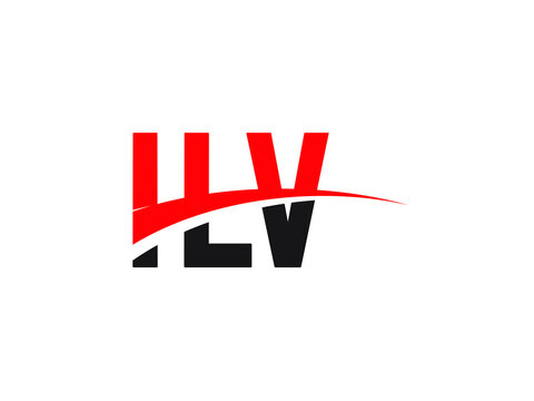 ILV Letter Initial Logo Design Vector Illustration