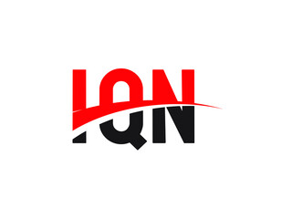 IQN Letter Initial Logo Design Vector Illustration