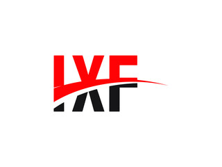 IXF Letter Initial Logo Design Vector Illustration