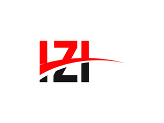 IZI Letter Initial Logo Design Vector Illustration