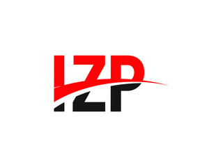 IZP Letter Initial Logo Design Vector Illustration