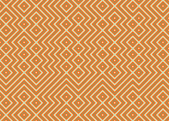 Naklejka premium Abstract Geometric Pattern generative computational art illustration
