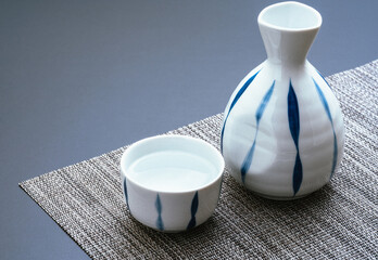 日本酒セット　徳利　お猪口
