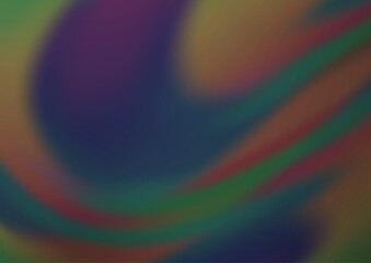 Light Silver, Gray vector abstract blurred template.