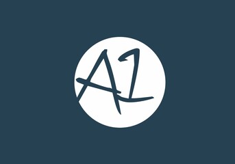 Unique AI initial letter Alphabet