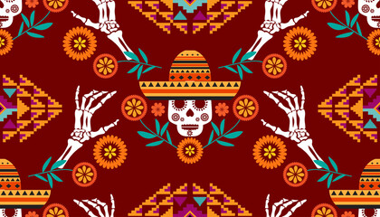 Skull pattern 39