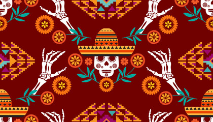 Skull pattern 39