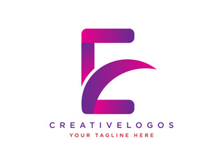 Letter e Logo, Alphabet E Logo, Initials E Logo, E Letter Logo Vector Template