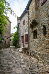 Fototapeta na wymiar Views and Impressions of the little artists Village Groznjan, Istria, Croatia