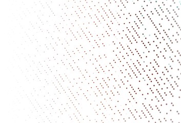 Light Red vector cover with spots.
