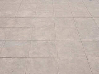 Perspective view of tiles texture wall background