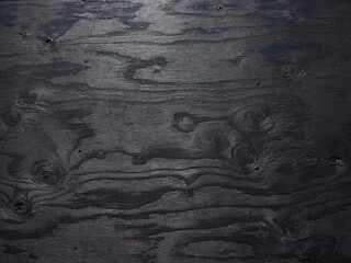 Black colour wooden wall texture background