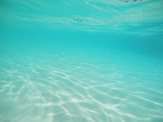 Beautiful texture of transparent sea water