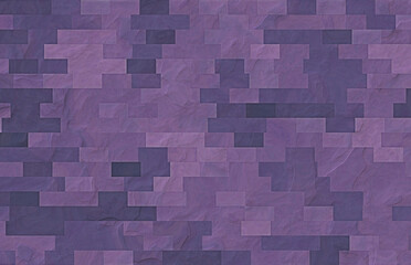  purple stone brick wall