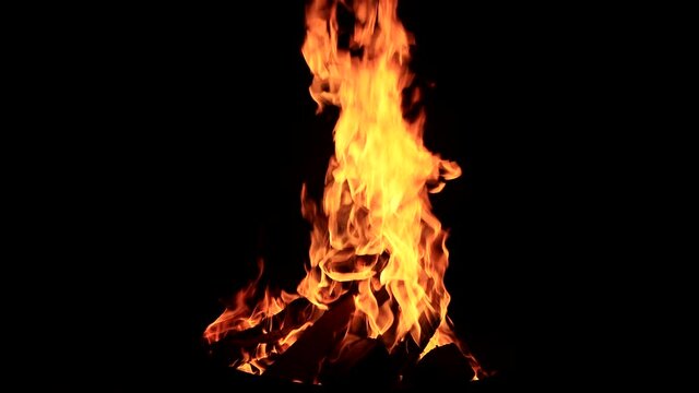 campfire, burning fire, crackling sounds

