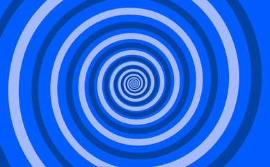 Colorful spiral background. Hypnotic, dynamic vortex. Vector illustration
